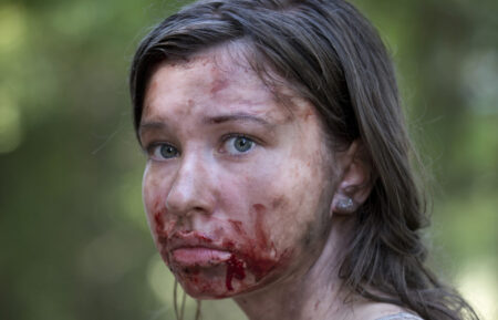 Katelyn Nacon as Enid in The Walking Dead - Season 6, Episode 2