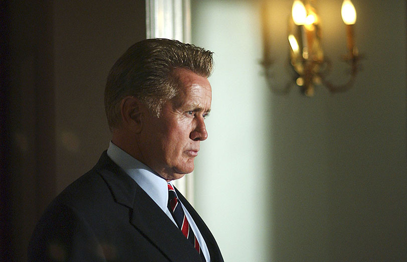 Martin Sheen on West Wing