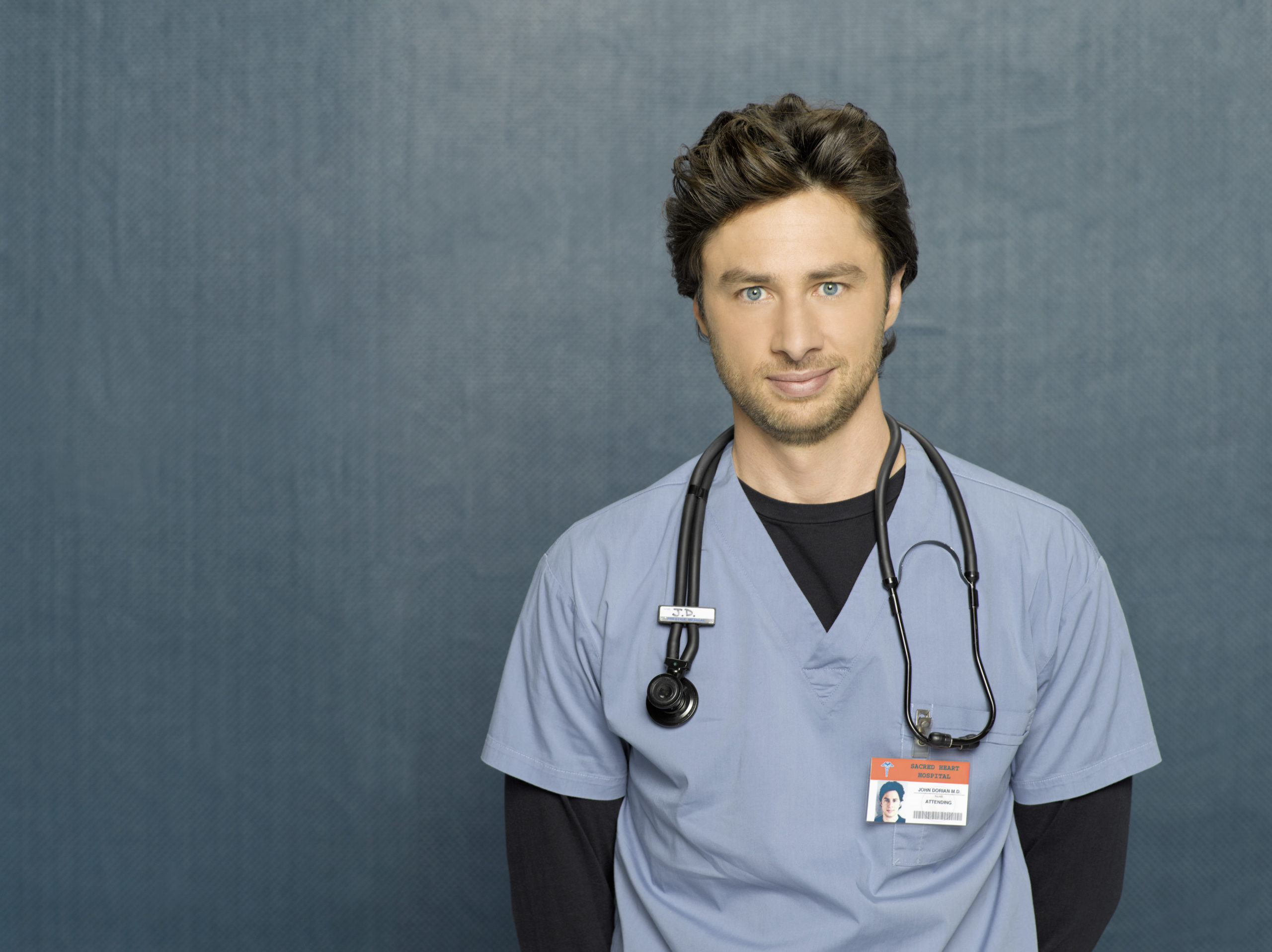 Zach Braff stars as John 'J.D.' Dorian in the ABC's Scrubs