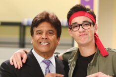 Erik Estrada and Joey Bragg on 'Liv and Maddie'