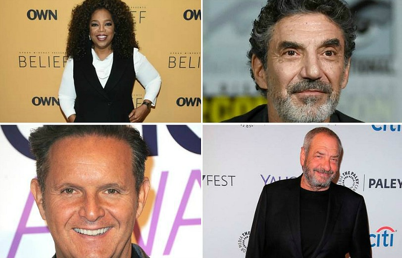 Power Mainstays - Oprah, Chuck Lorre, Dick Wolf, Mark Burnett