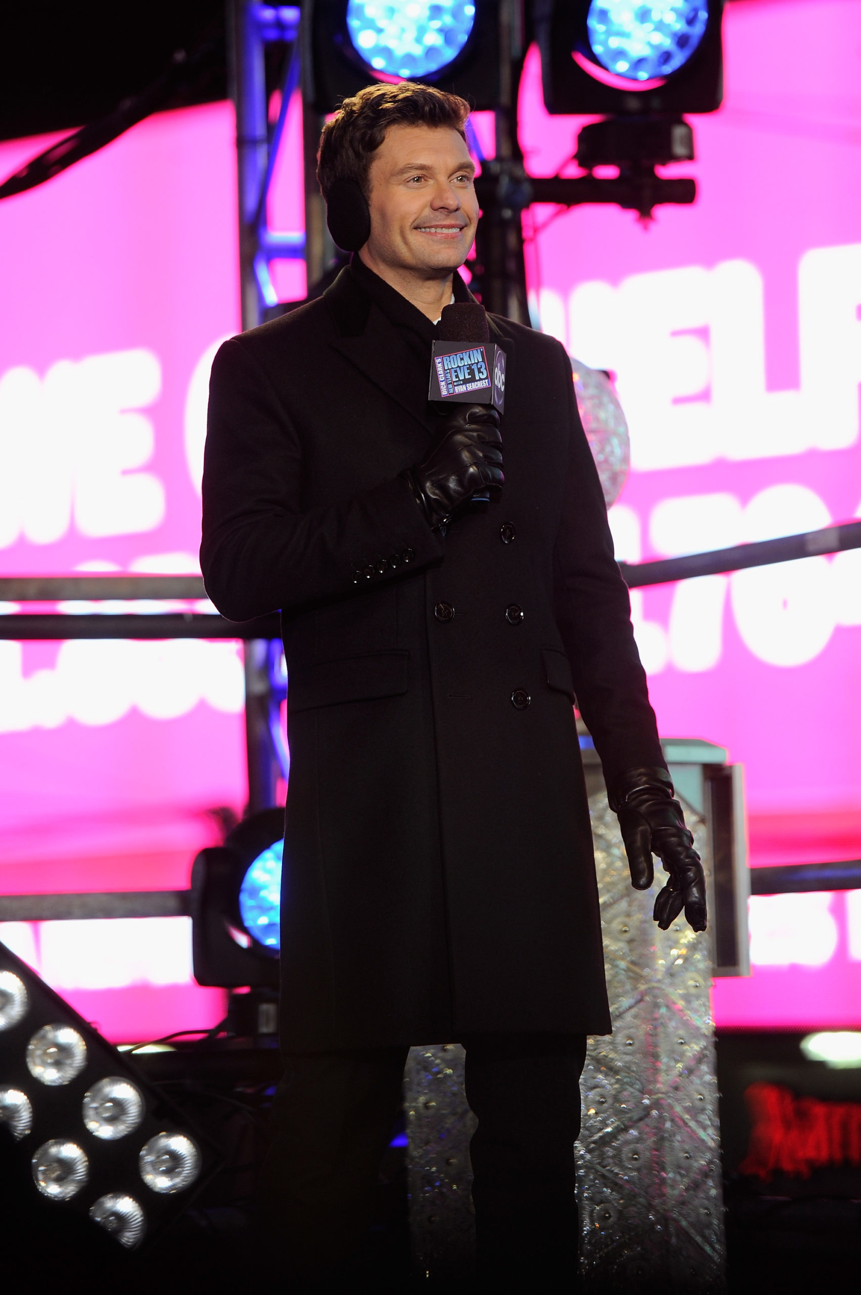 Ryan Seacrest hosting Dick Clark's New Year's Rockin' Eve with Ryan Seacrest 2013