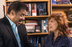 Neil deGrasse Tyson of StarTalk with Susan Sarandon