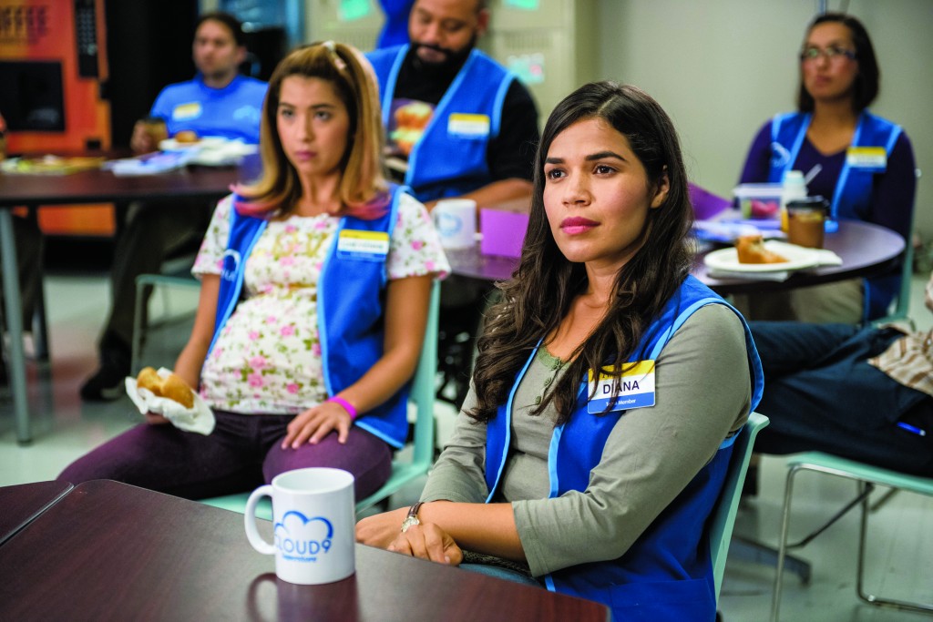 Superstore - Season 1 - Nichole Bloom as Cheyenne, America Ferrera as Amy