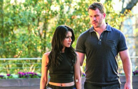 Dilshad Vadsaria and Rob Kazinsky in Second Chance