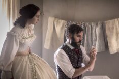 Hannah James and Josh Radnor in Mercy Street