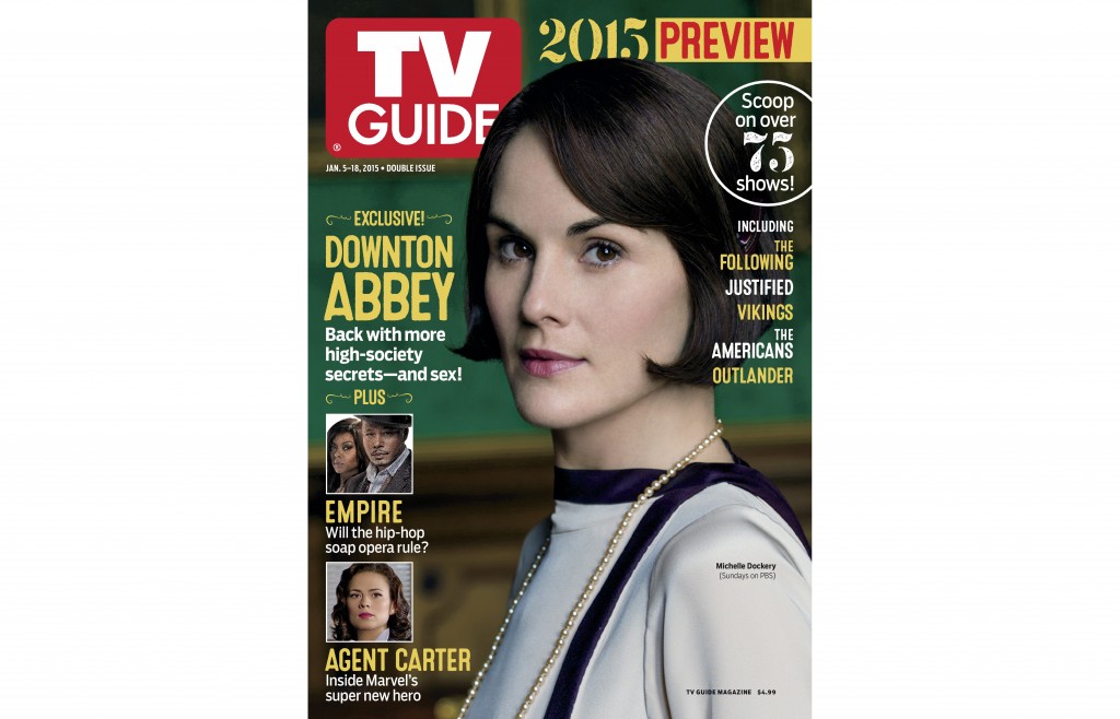 TV Guide Magazine, January, 2015