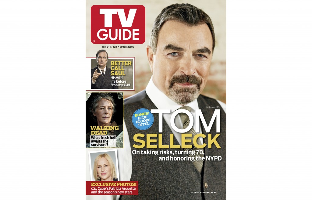 TV Guide Magazine, February, 2015