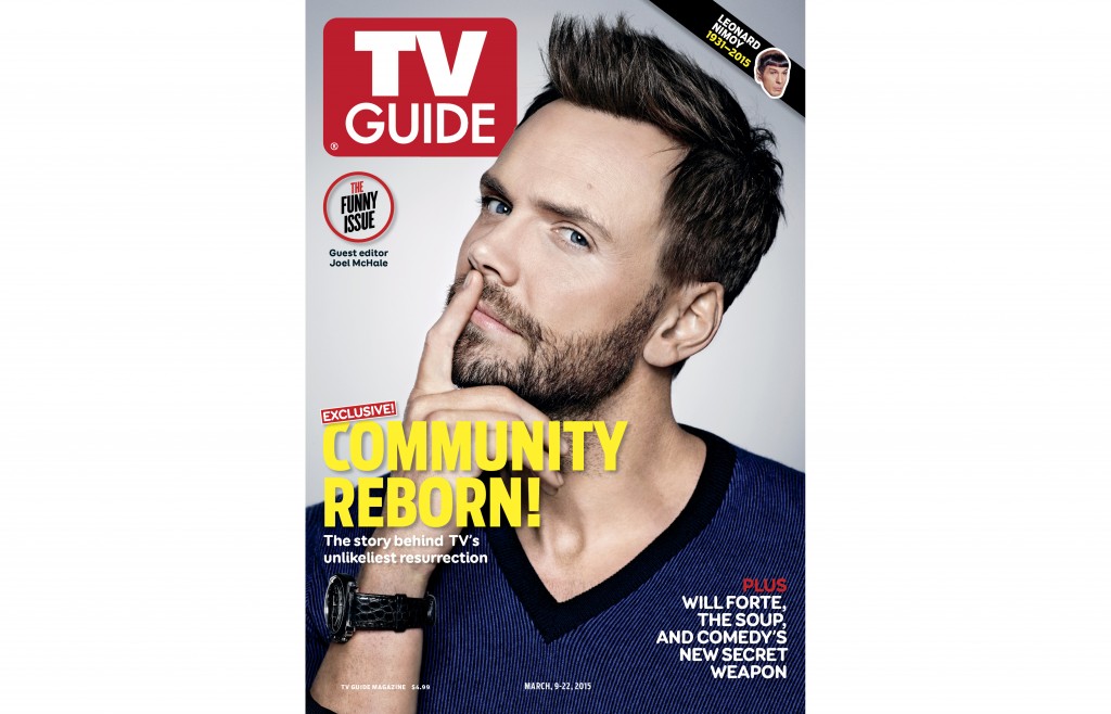 TV Guide Magazine, March, 2015