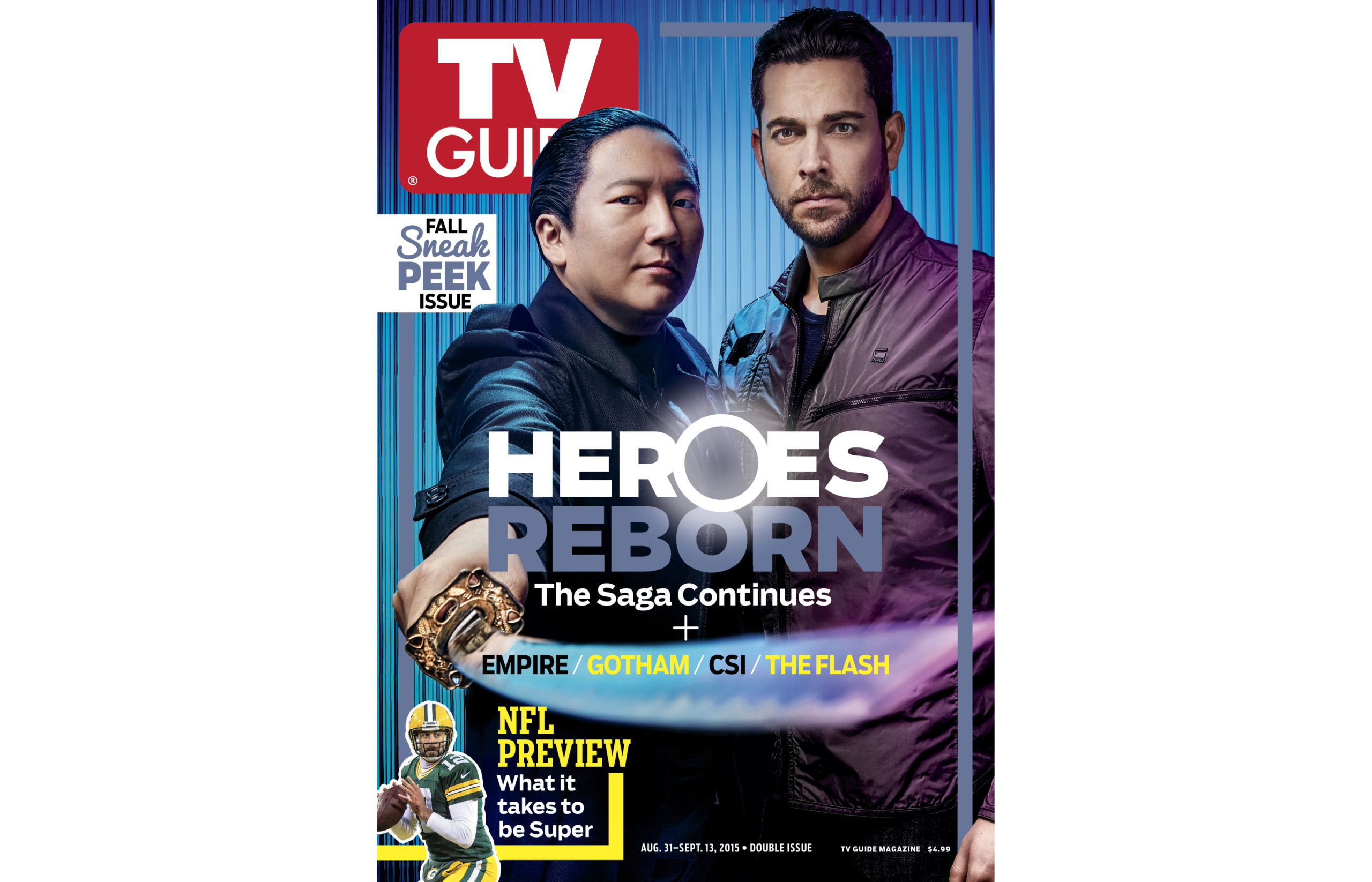 TV Guide Magazine, September, 2015