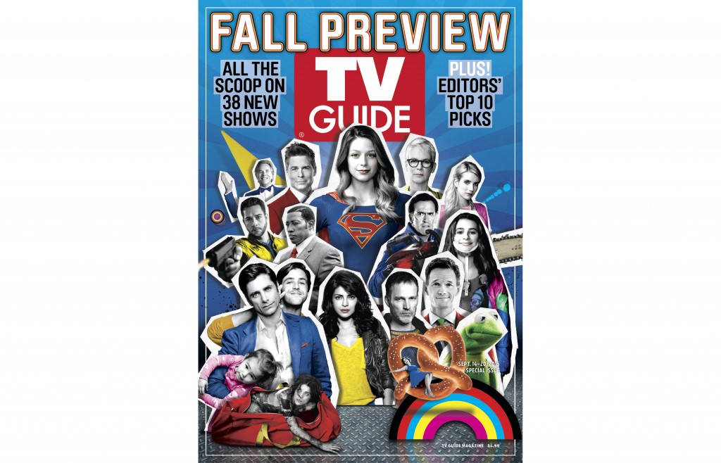 TV Guide Magazine, September, 2015