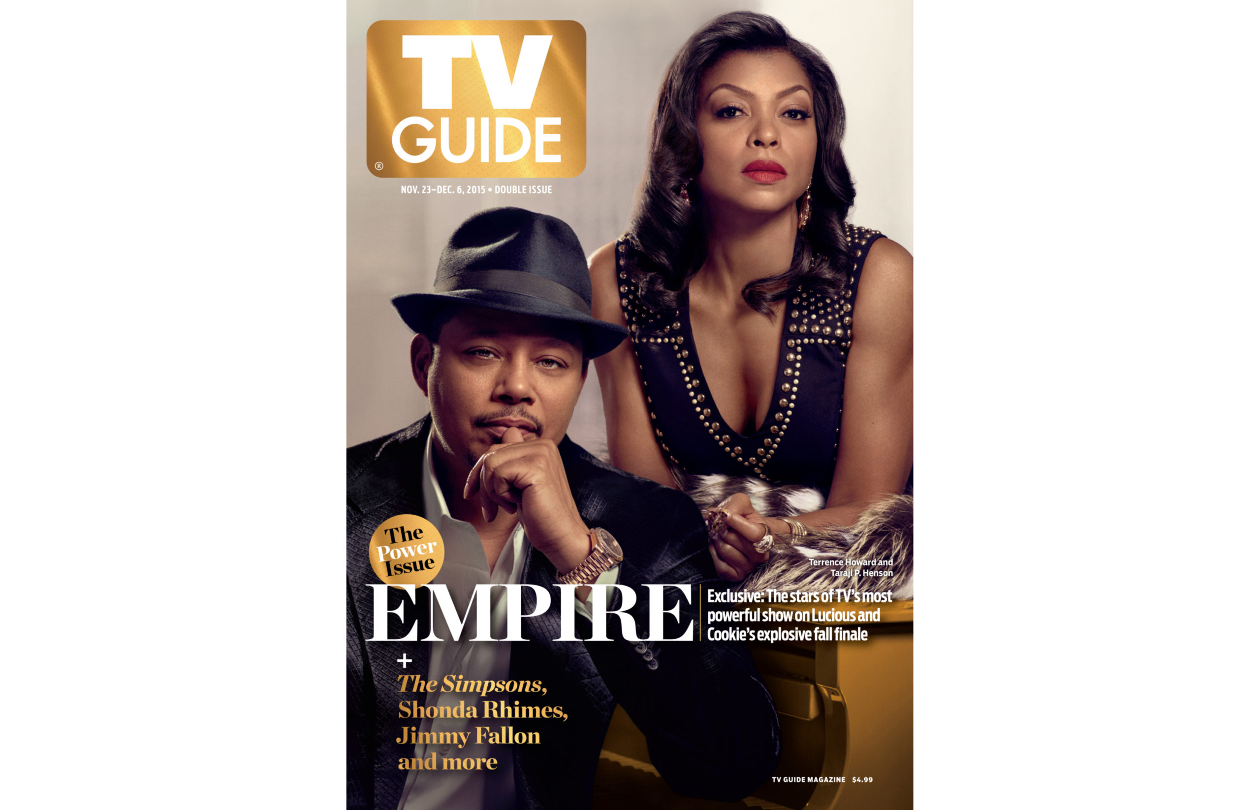 TV Guide Magazine, November, 2015