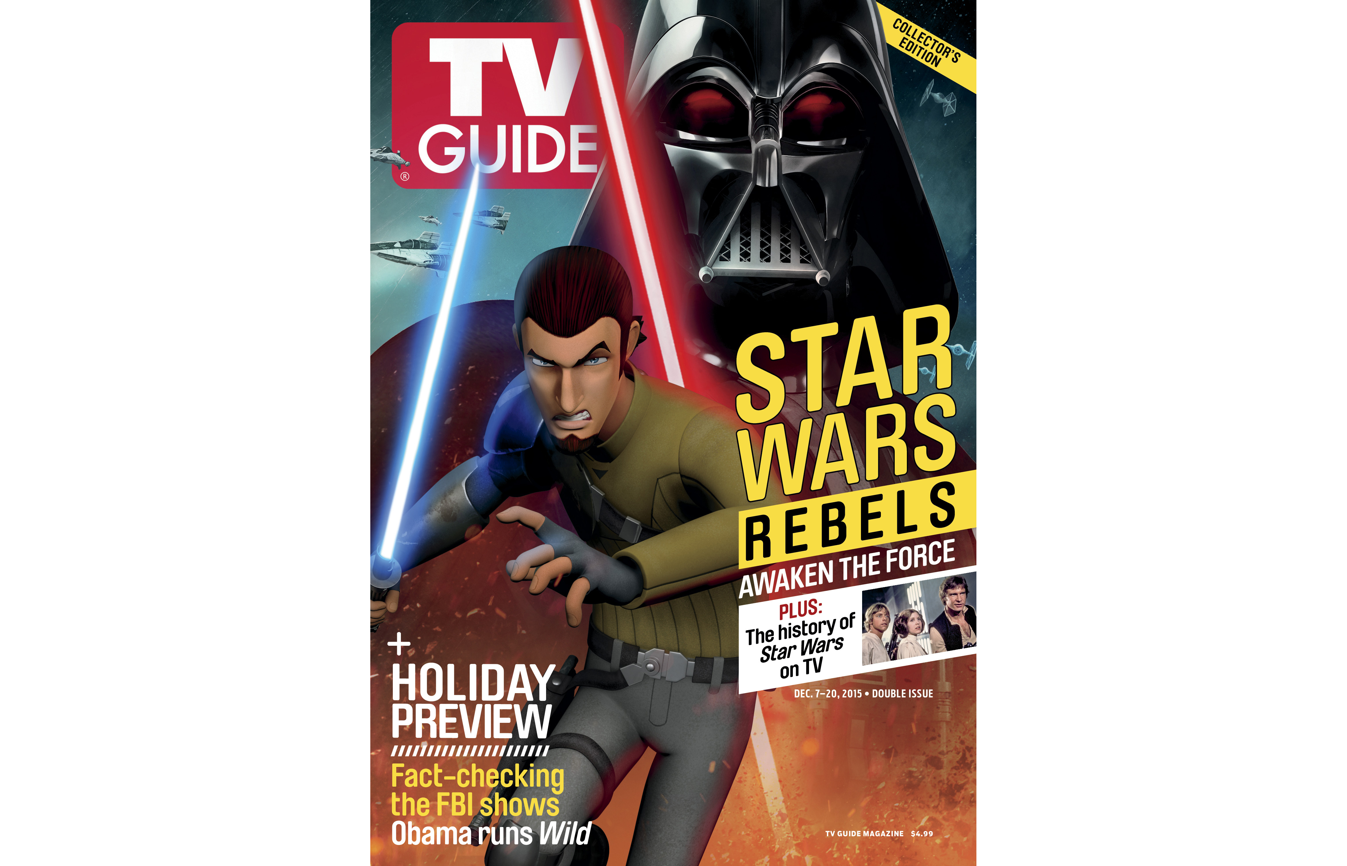 TV Guide Magazine, Decemeber, 2015