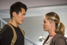 The Librarians - John Kim, Rebecca Romijn