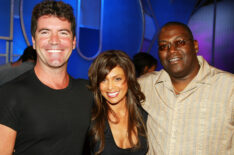 American Idol judges Simon Cowell, Paula Abdul, Randy Jackson