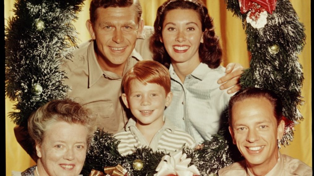 The Andy Griffith Christmas Special - Andy Griffith (as Andy Taylor); Ron Howard (as Opie T.); Elinor Donahue (as Ellie Walker); Don Knotts (as Barney Fife) and Frances Bavier (as Aunt Bee Taylor)