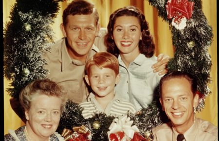 The Andy Griffith Christmas Special - Andy Griffith (as Andy Taylor); Ron Howard (as Opie T.); Elinor Donahue (as Ellie Walker); Don Knotts (as Barney Fife) and Frances Bavier (as Aunt Bee Taylor)