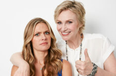 Maggie Lawson and Jane Lynch in Angel from Hell