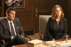 Bones - David Boreanaz and Emily Deschanel - 'The Senator in the Street Sweeper'