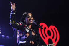 Demi Lovato performs during the 2015 iHeartRadio Jingle Ball