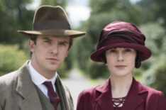 Downton Abbey - Dan Stevens as Matthew Crawley and Michelle Dockery as Lady Mary Crawley