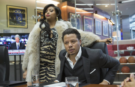 Empire - Pilot - Taraji P. Henson as Cookie Lyon and Terrence Howard as Lucious Lyon