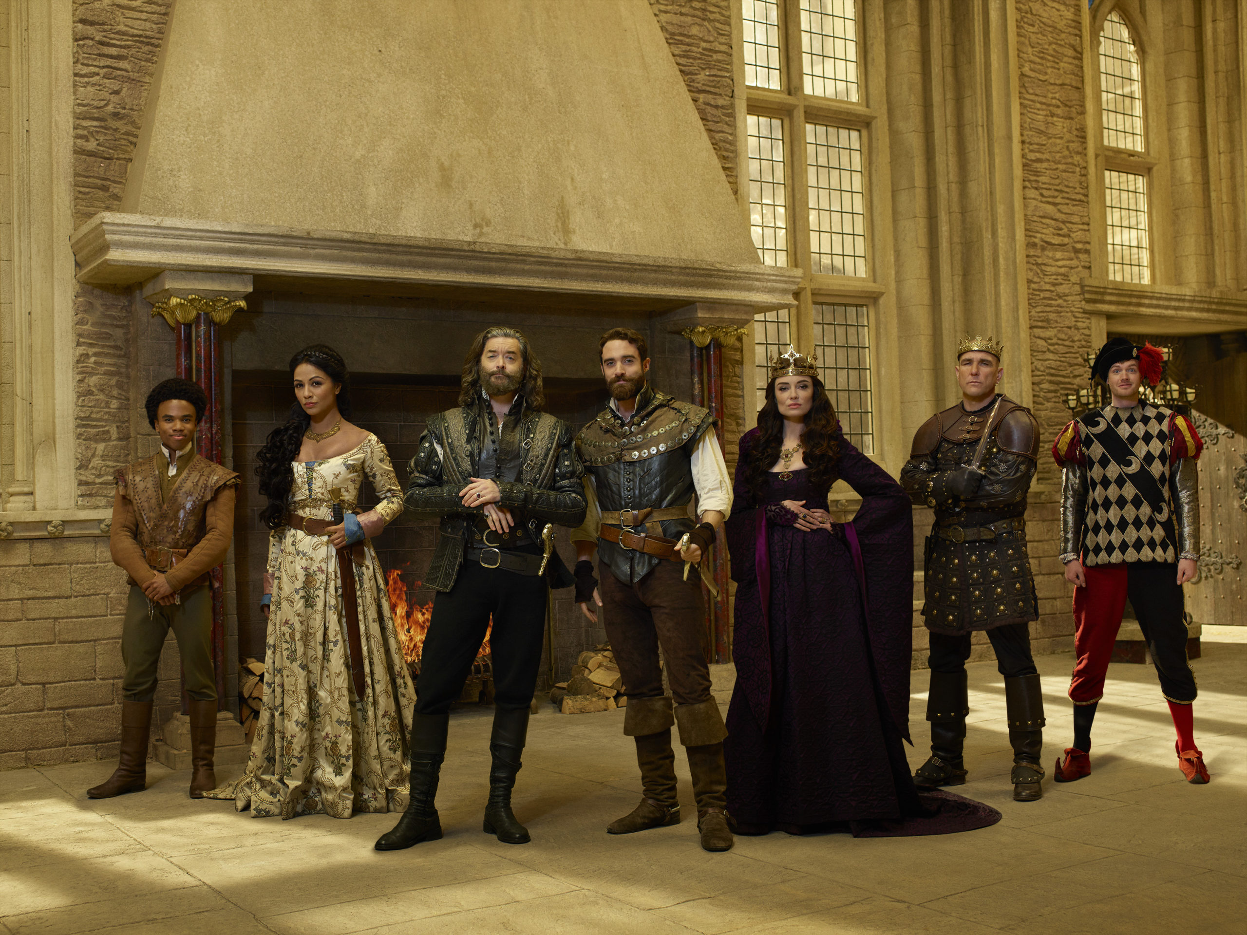 Galavant – Luke Youngblood, Karen David, Timothy Omundson, Joshua Sasse, Mallory Jansen, Vinnie Jones, Ben Presley