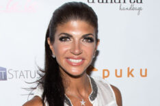 Teresa Giudice attends the White Party hosted by Dina Manzo and Teresa Giudice