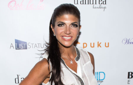 Teresa Giudice attends the White Party hosted by Dina Manzo and Teresa Giudice