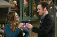 Danielle Fishel and Ben Savage in Girl Meets World