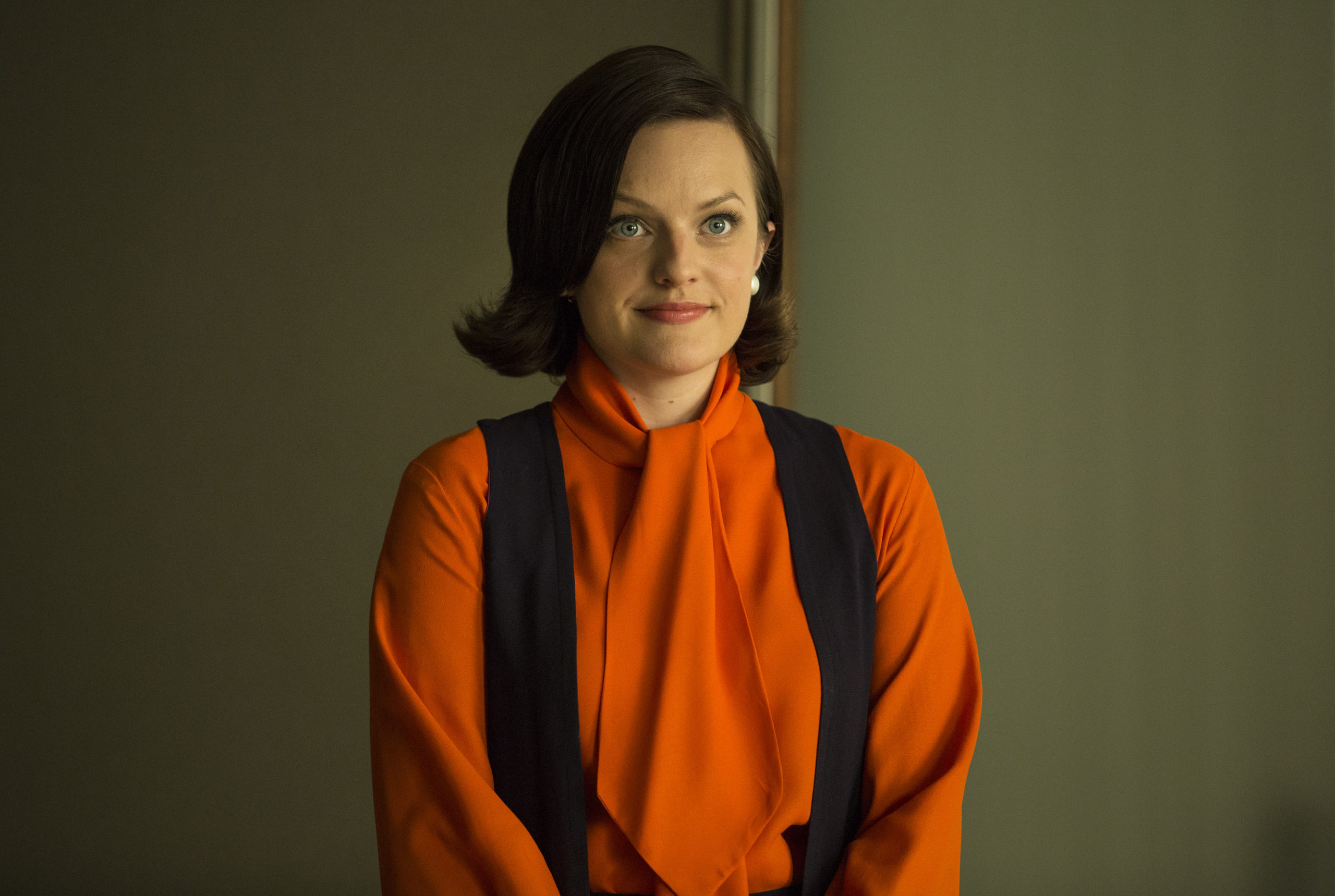 Elisabeth Moss as Peggy Olson in Mad Men