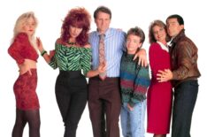 Christina Applegate, Katey Sagal, Ed O'Neill, David Faustino, Amanda Bearse, David Garrison in Married…With Children