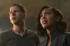 Minority Report - Stark Sands as Dash and Meagan Good as Det. Vega