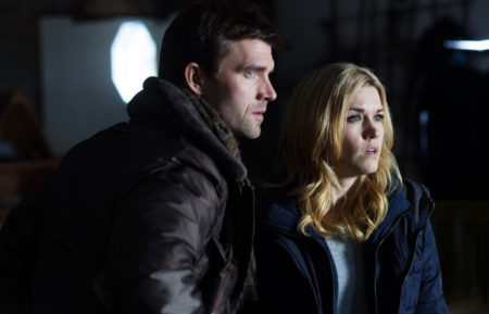 Lucas Bryant and Emily Rose in Haven - Season 5