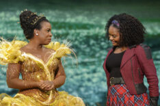 Uzo Aduba as Glinda and Shanice Williams as Dorothy in The Wiz Live! - Season 1