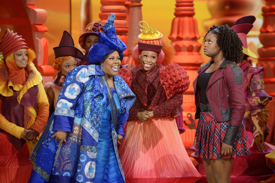 The Wiz Live! - Amber Riley as Addapearle, Shanice Williams as Dorothy