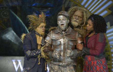 The Wiz Live! - Season 1 - Elijah Kelley as Scarecrow, Ne-Yo as Tin-Man, David Alan Grier as Lion, Shanice Williams as Dorothy