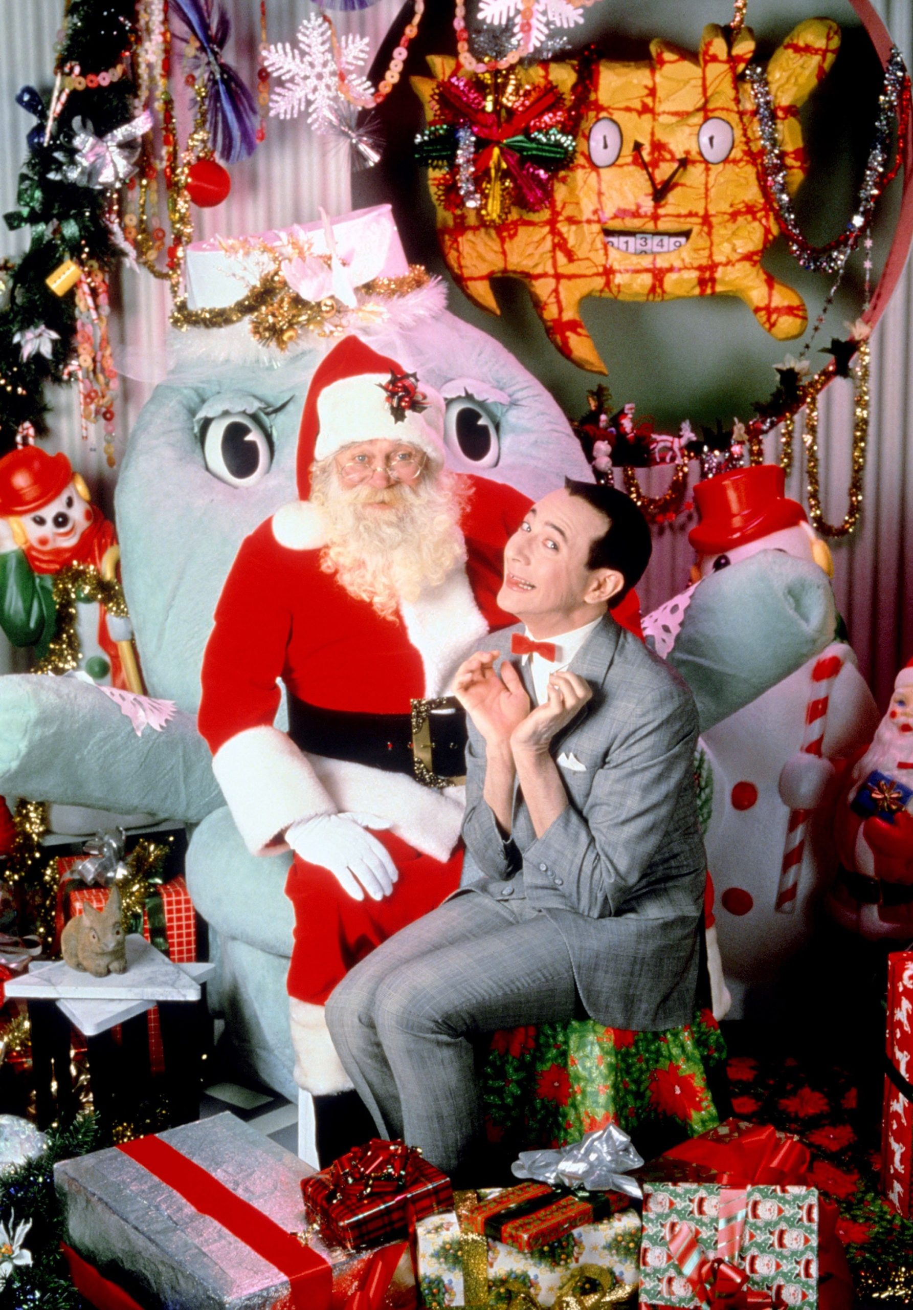 Paul Reubens (as Pee-Wee Herman) in Pee-wee’s Playhouse Christmas Special