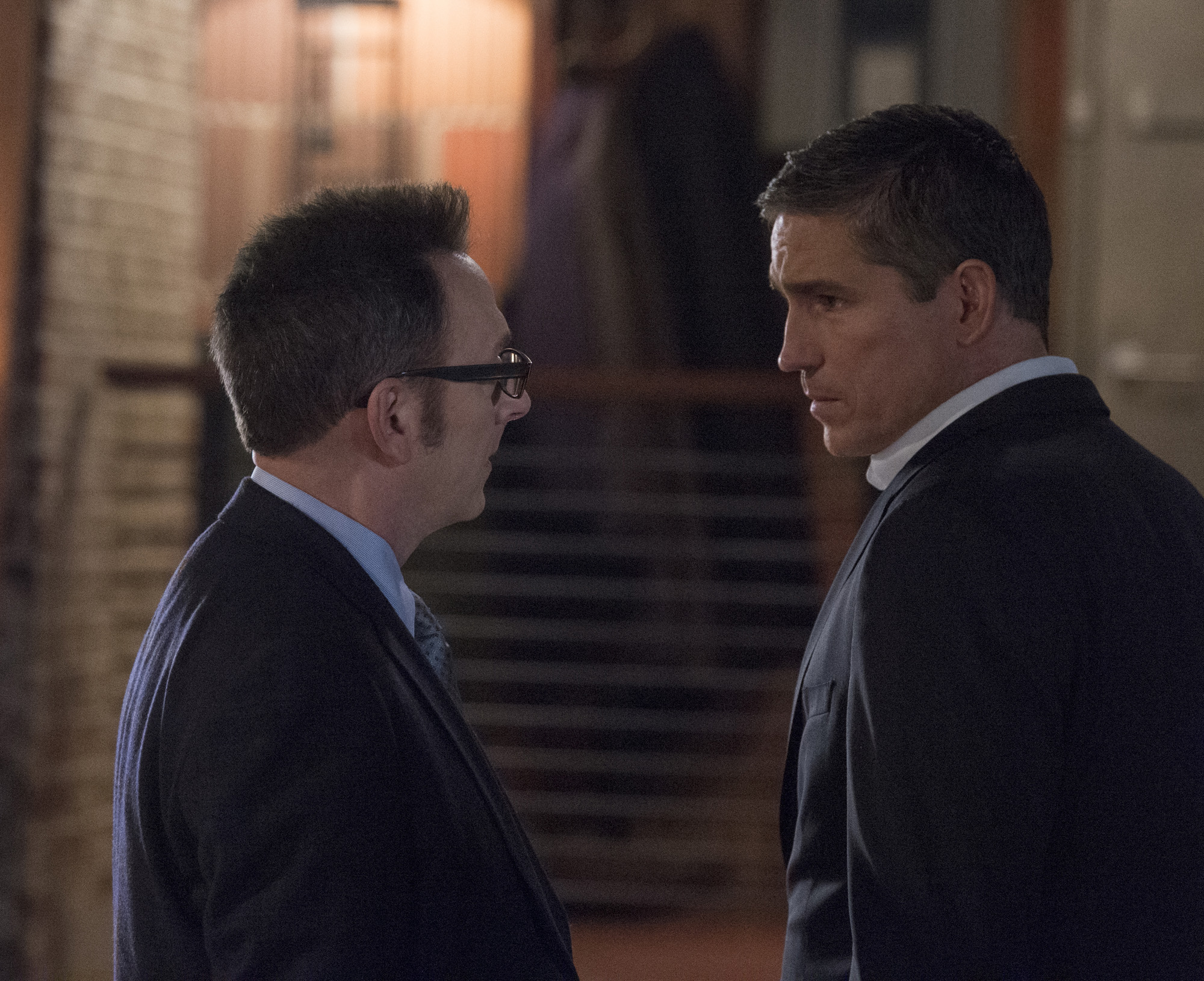 Person of Interest, Michael Emerson and Jim Caviezel