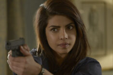 Priyanka Chopra holding a gun on Quantico - 'Inside'