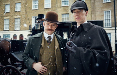 Sherlock - Martin Freeman and Benedict Cumberbatch