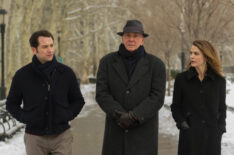 The Americans - Matthew Rhys as Philip Jennings, Frank Langella as as Gabriel, Keri Russell as Elizabeth Jennings - Season 2 - 'Do Mail Robots Dream of Electric Sheep'