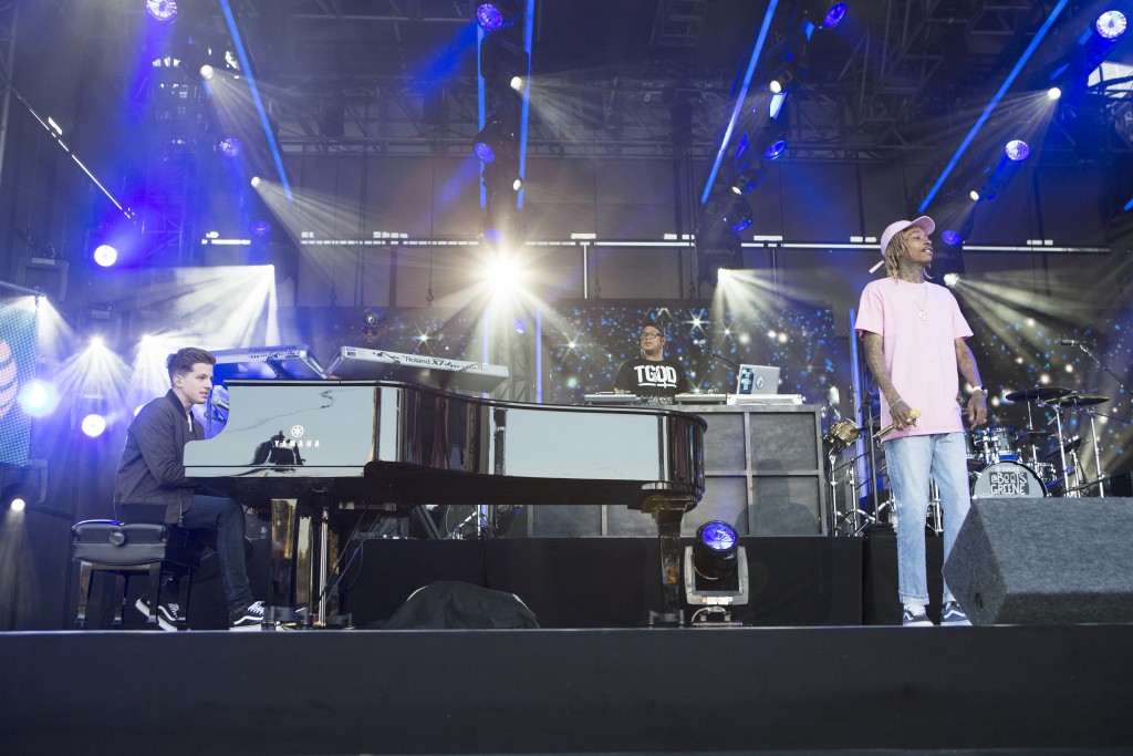 JIMMY KIMMEL LIVE Whiz Khalifa, Charlie Puth