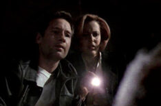X-Files Mulder and Scully - David Duchovny and Gillian Anderson