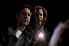 X-Files Mulder and Scully - David Duchovny and Gillian Anderson