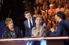 Keith Urban, Ryan Seacrest, Jennifer Lopez and Harry Connick, Jr on American Idol