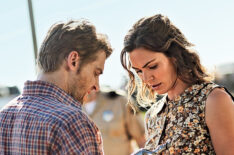 Mike Vogel and Daisy Betts in Childhood's End