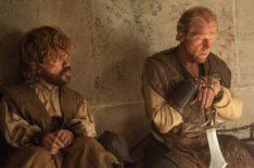 Game of Thrones - Peter Dinklage and Iain Glen