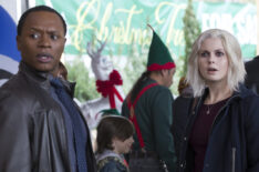 iZombie - Malcolm Goodwin as Clive and Rose McIver as Liv