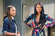 The Bold and the Beautiful - Reign Edwards and Felisha Cooper